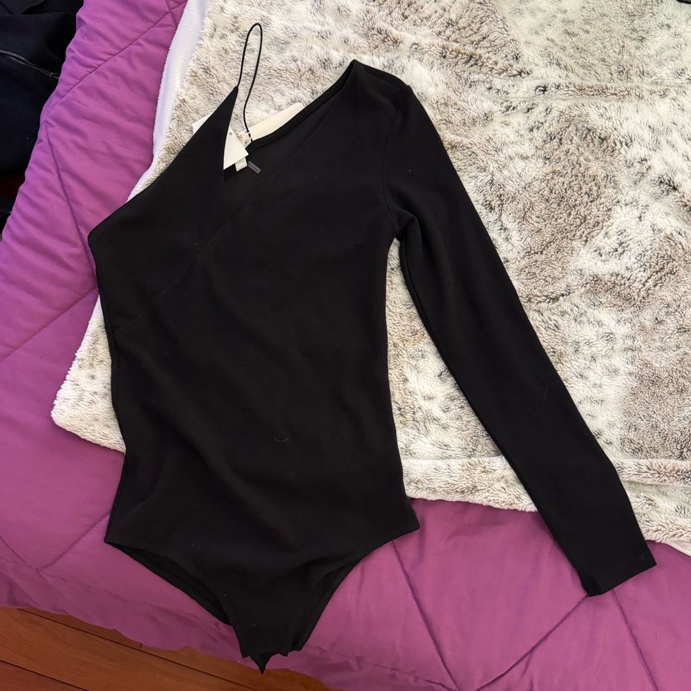 Black Body Suit - Size Small